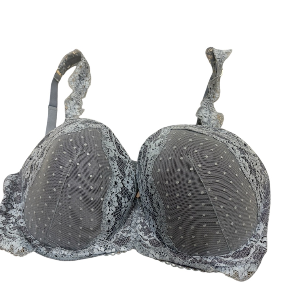 VICTORIA’S SECRET Dream Angels Lace Lined Demi Underwire Bra 34DDD